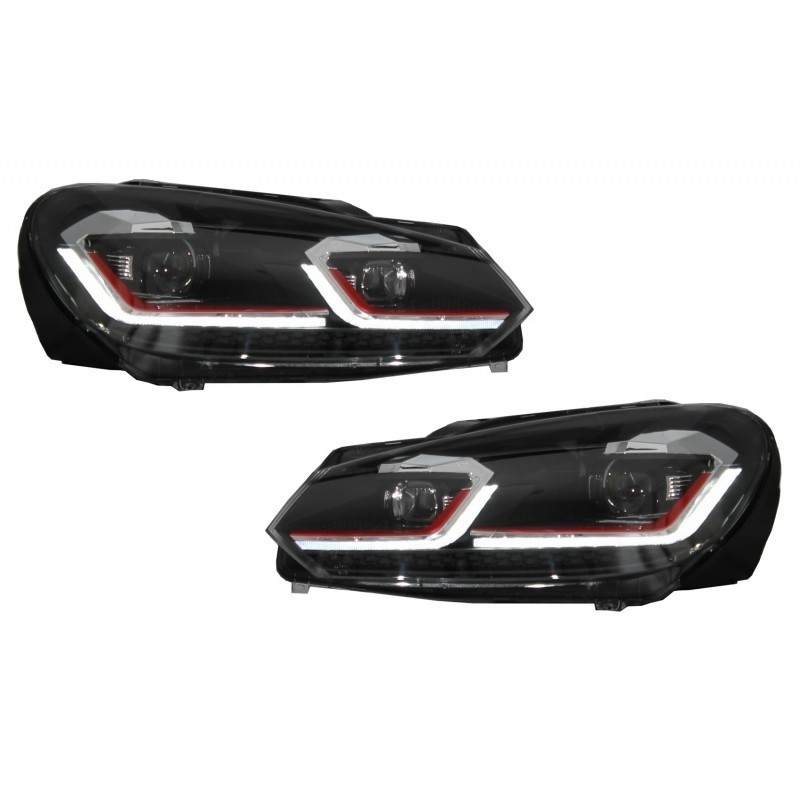 VW Golf 6 REdline farovi 3D  Drl.
