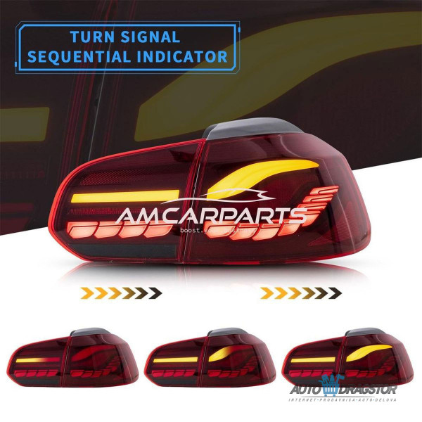 VW Golf 6 Dragon led stopovi/2 boje
