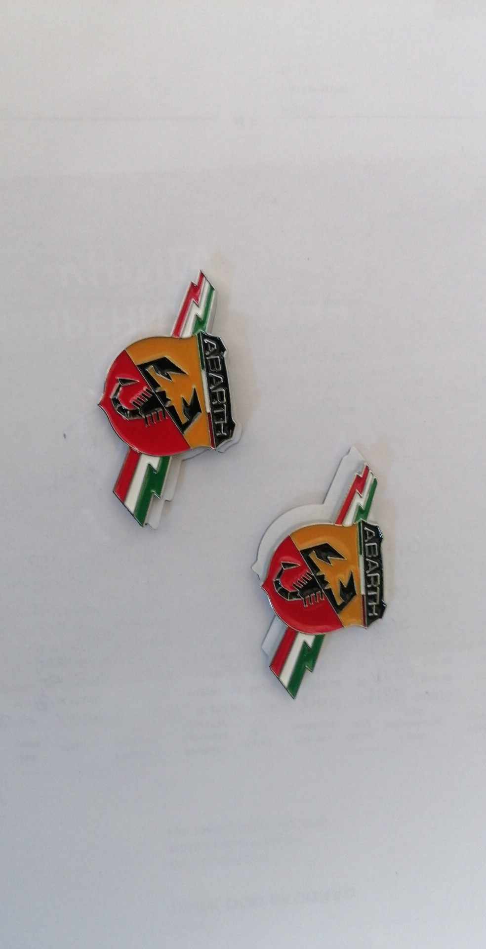 Abarth nalepnice 3 modela....