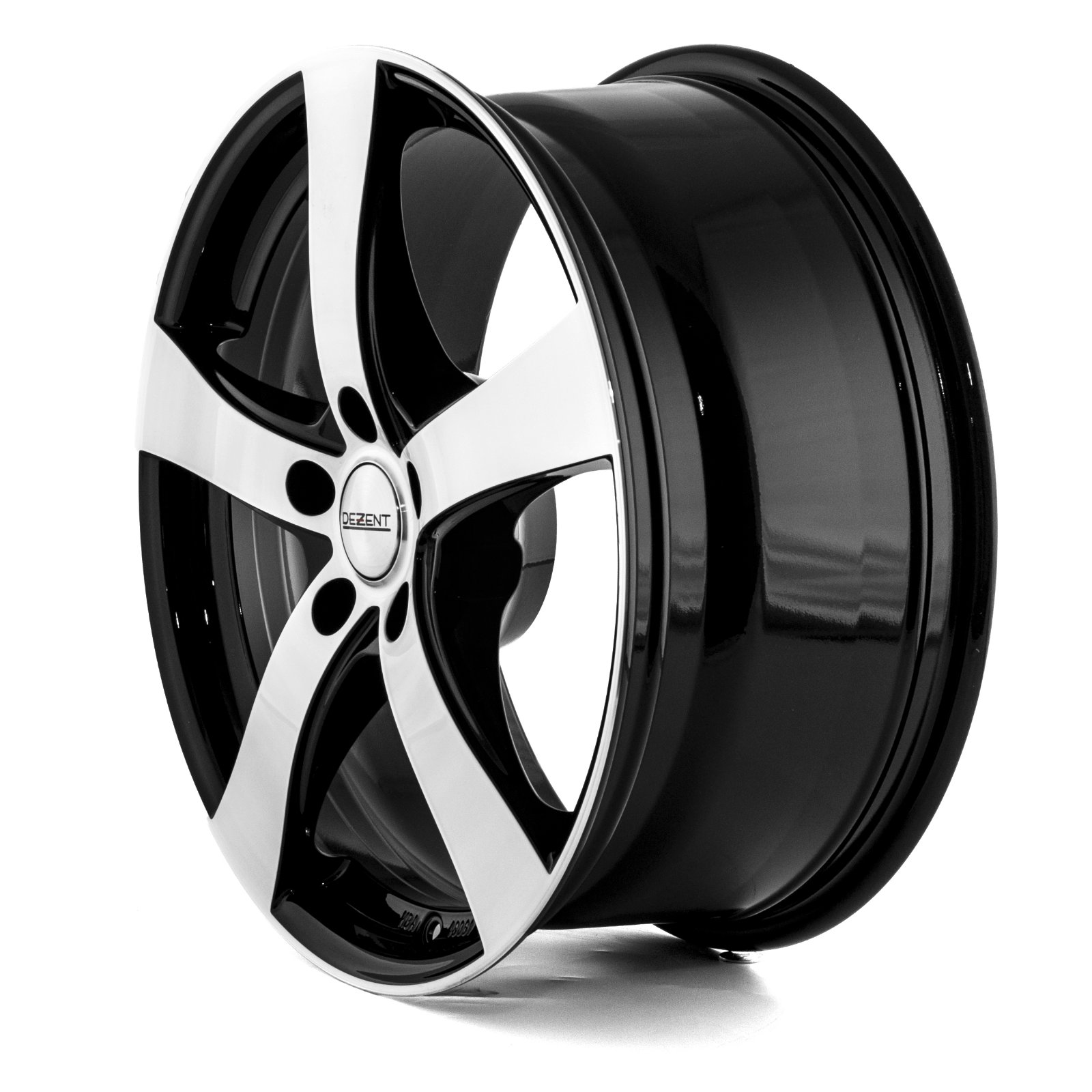 16 Alufelne 5x112/6,5j/et45/cb 57,1. Model:Dezent Re Black
