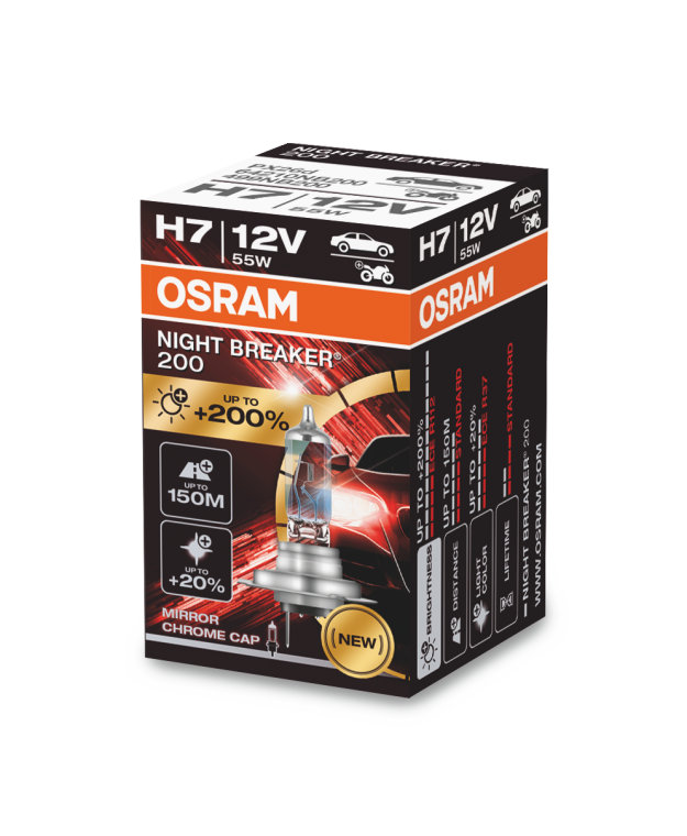 Osram H7 nbr200% pojacana sijalica