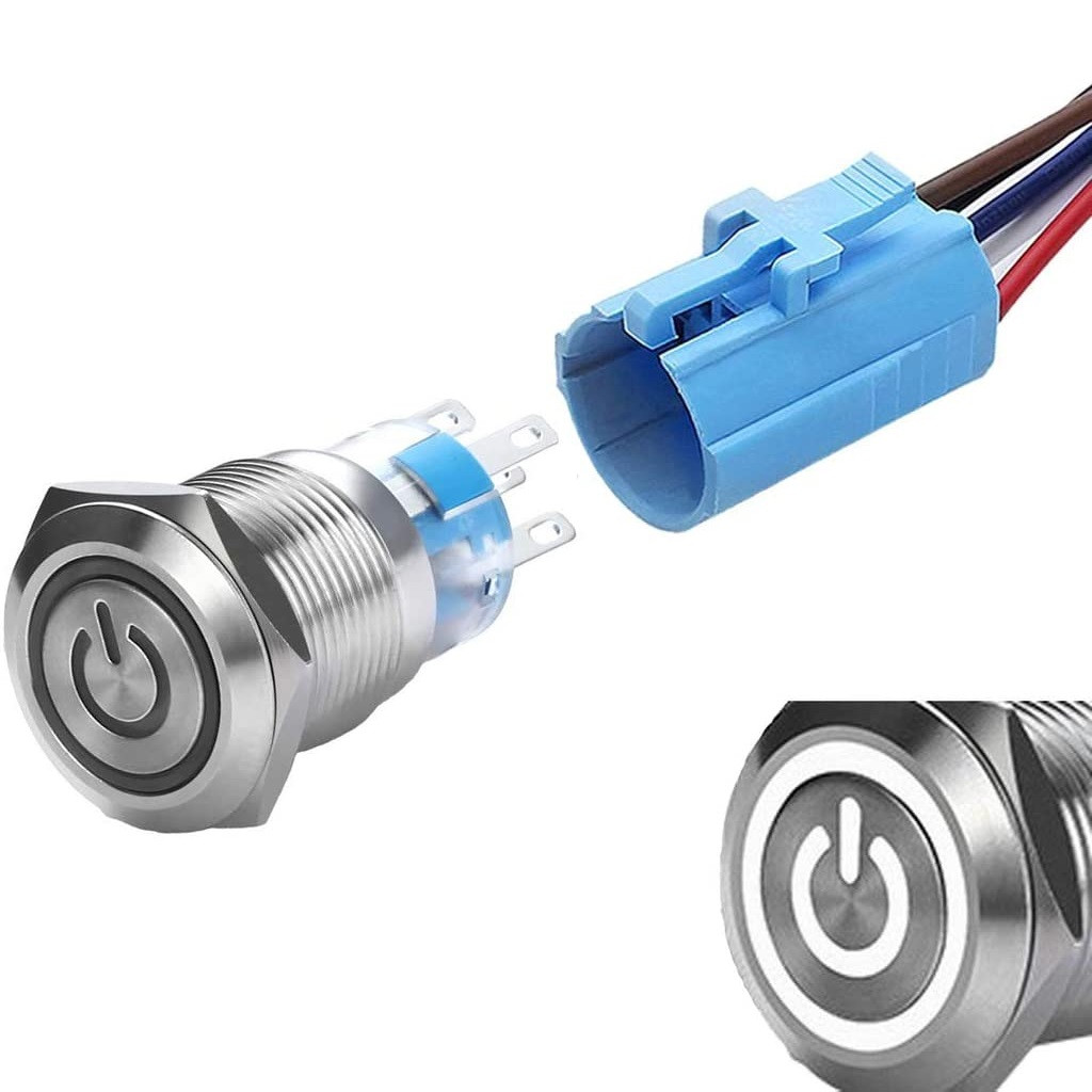 Led prekidači fi 16mm u boji/crveni,zeleni,plavi,beli