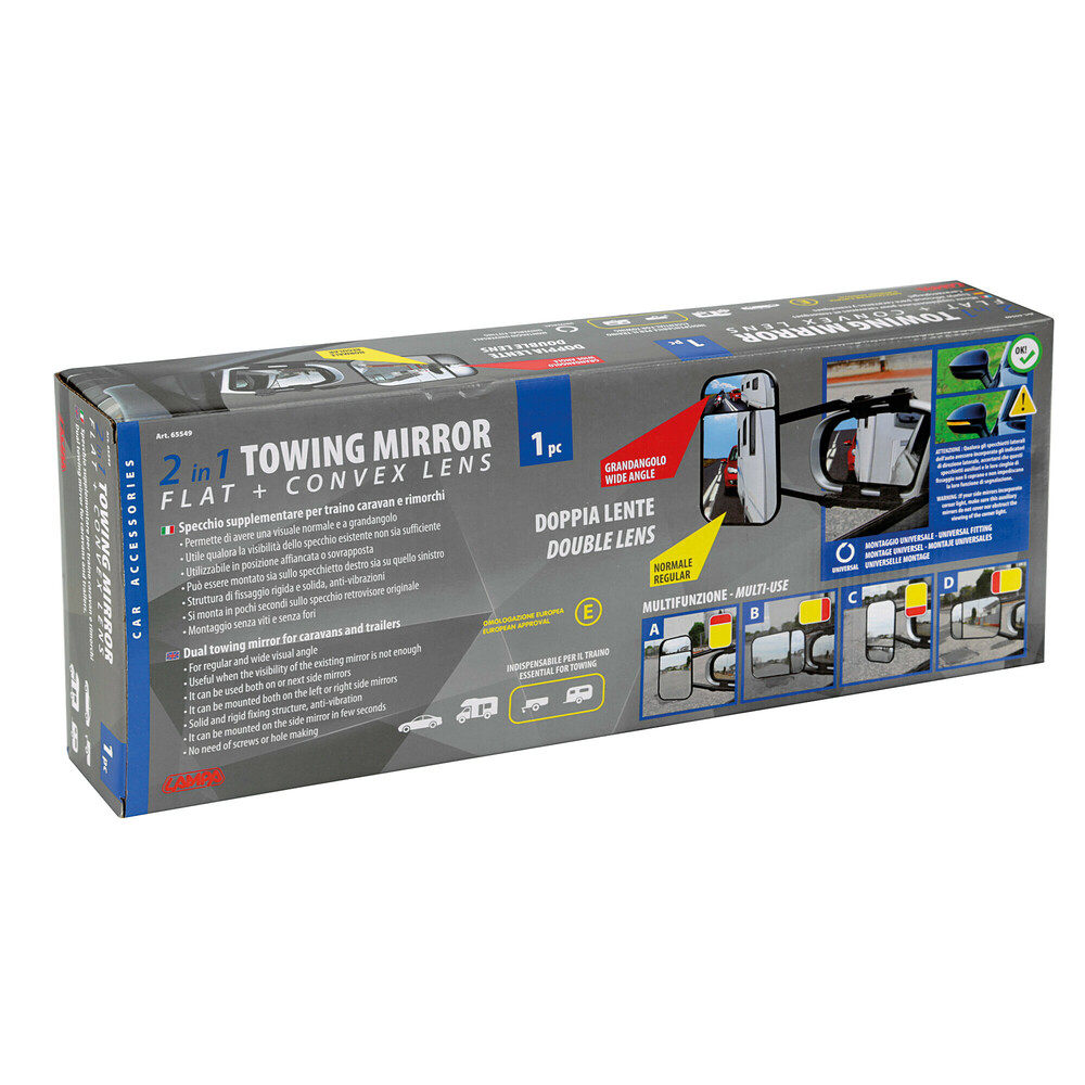 Dodatni retrovizor za prikolicu xxl