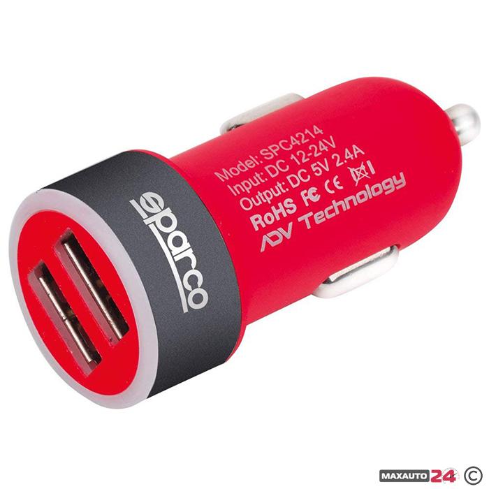 Sparco Corsa USB dupli punjac