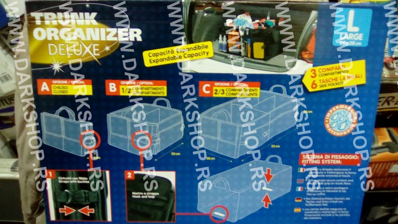 ORGANAJZER ZA GEPEK L 55*26*38