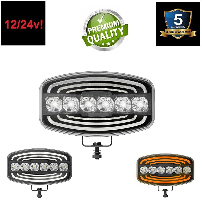 LED reflektor radno svetlo 24.5x14cm 60w sa pozicijama!