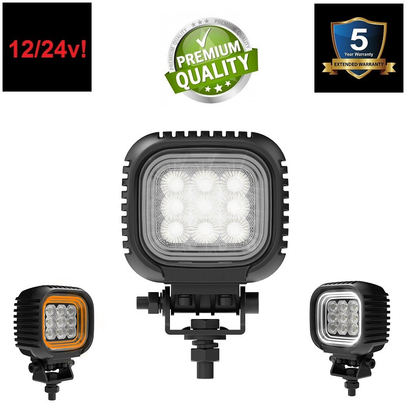 LED reflektor radno svetlo 10x9.2cm 63w sa pozicijama!