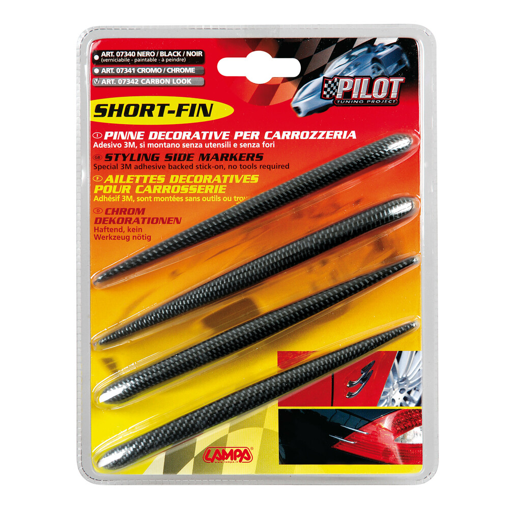 Carbon fin ukrasne lajsne 140mm/3m lepak