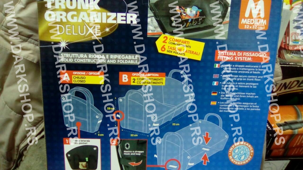 ORGANAJZER ZA GEPEK M/52*28*32