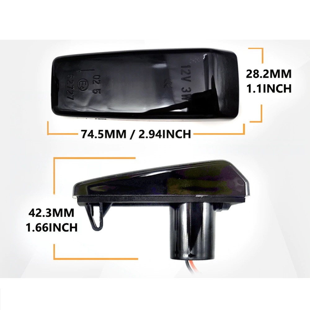 MERCEDES W124,W201,W202 LED DYNAMIC MIGABVCI U KRILU