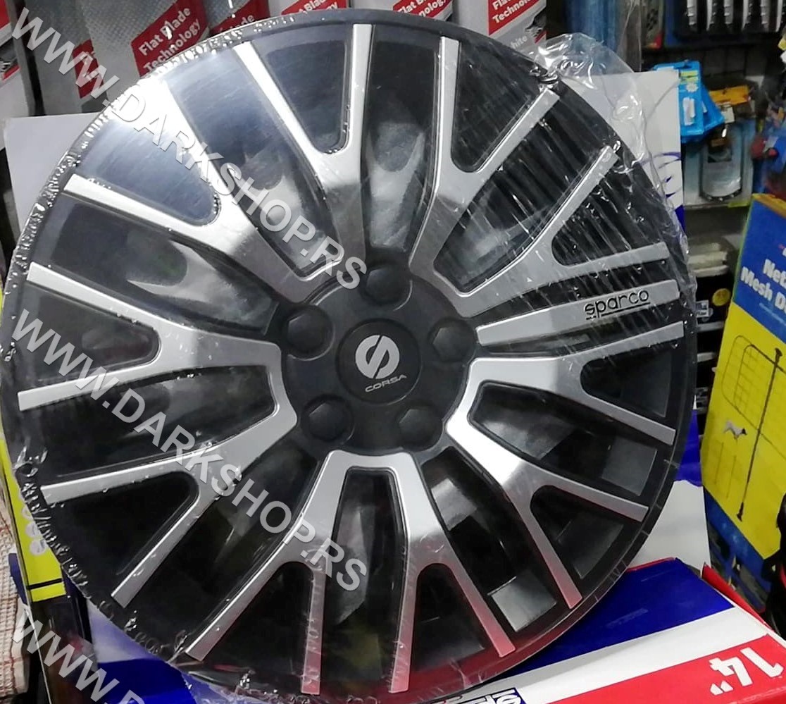 14 SPARCO RATKAPNE ULTRA LEGGERA SIVO CRNA