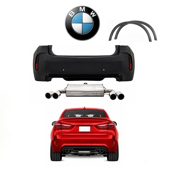 Zadnji body kit F16 za BMW X6 14-19 M