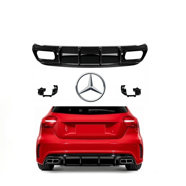 Difuzor W176 za Mercedes A klasa 13-18 AMG