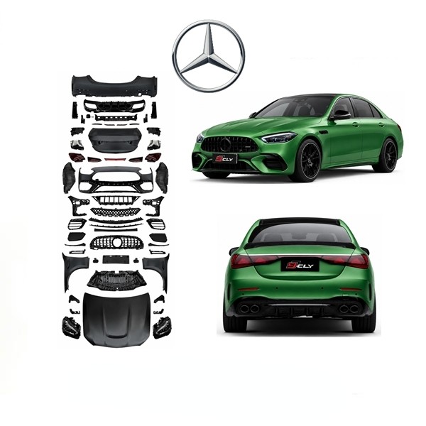 Body kit W205 za Mercedes C klasa 15-21 AMG u W206 21-25