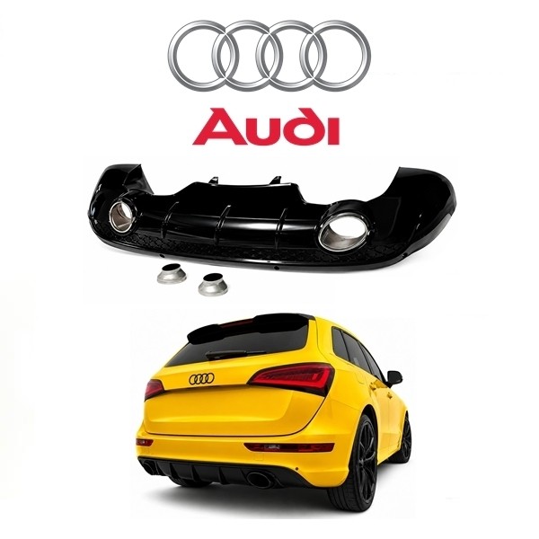 Difuzor Q5 za Audi S-line RS 08-18