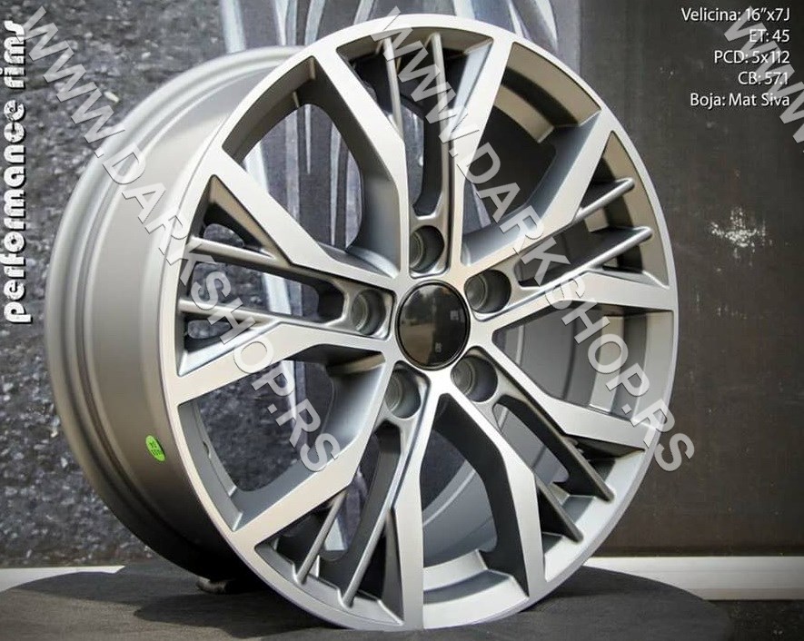 16 ALUFELNE 5X112/7JOTA/ET 45/CB 57,1