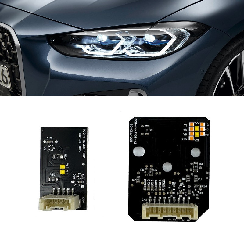 LED plocice, LED DRL driver za desni far