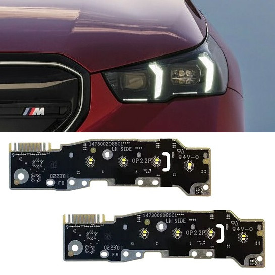 LED plocice, LED DRL driver za levi far