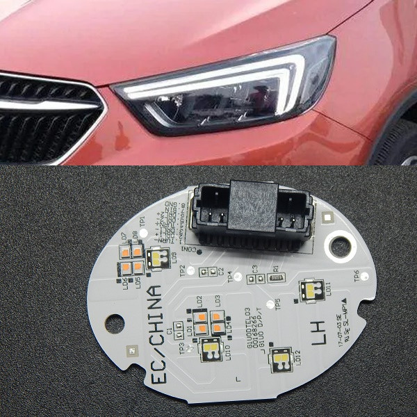 LED plocica, LED DRL driver Opel mokka 2016-2019 - levi far