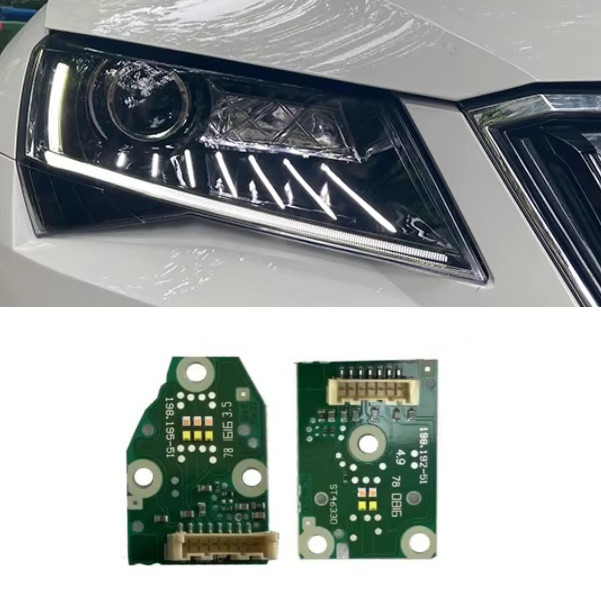 LED plocice, LED DRL driver Skoda superb 2016-2019 - levi far