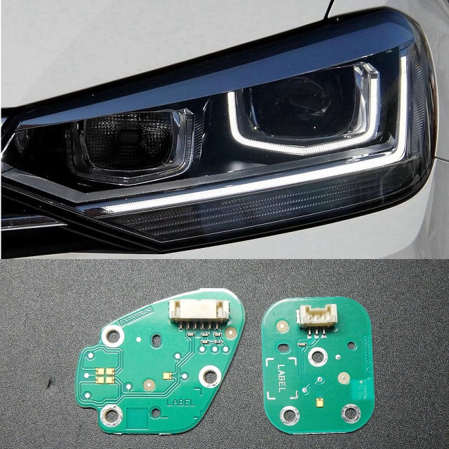 LED plocice, LED DRL driver Volkswagen touran 2016-2018 - levi