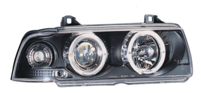 Angel Eye farovi BMW E36 2V Hrom,CRNI 92-98