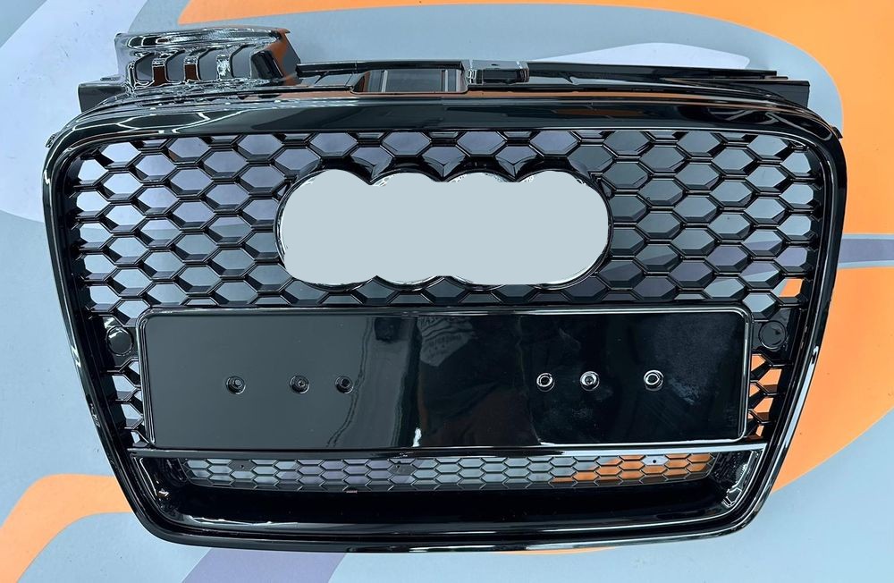 Maska gril za Audi A4 RS4 b7 black 04-07