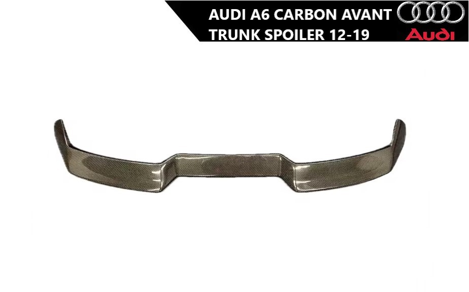 Audi A6 carbon avant spoiler 12-19