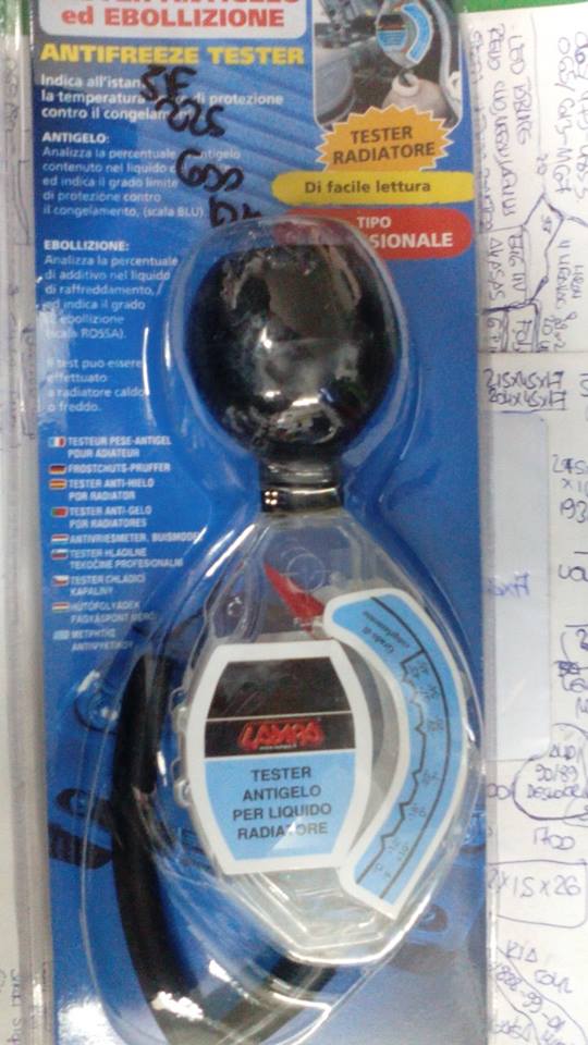 TESTER ANTIFRIZA/LAMPA  ITALIJA