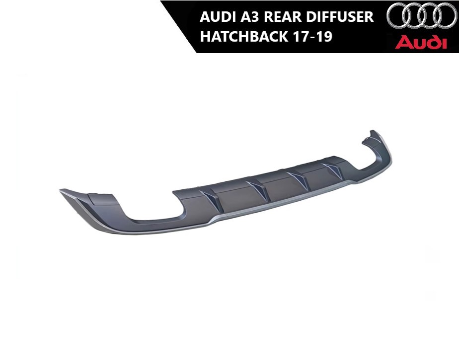 Audi A3 hatchback zadnji difuzor 17-19