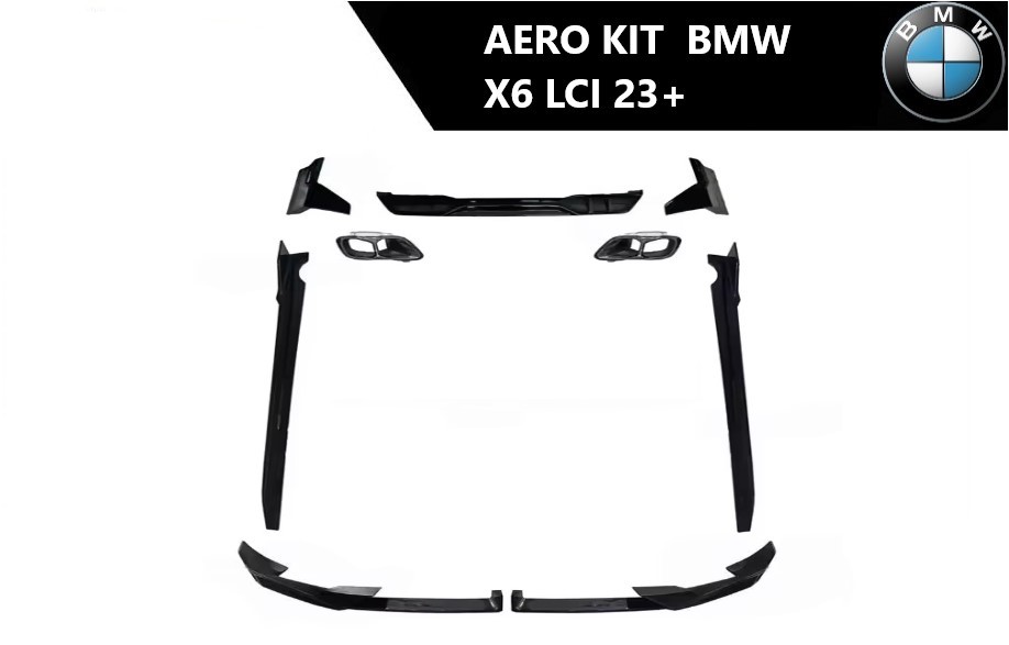 BMW X6 G06 LCI aero kit 2023+