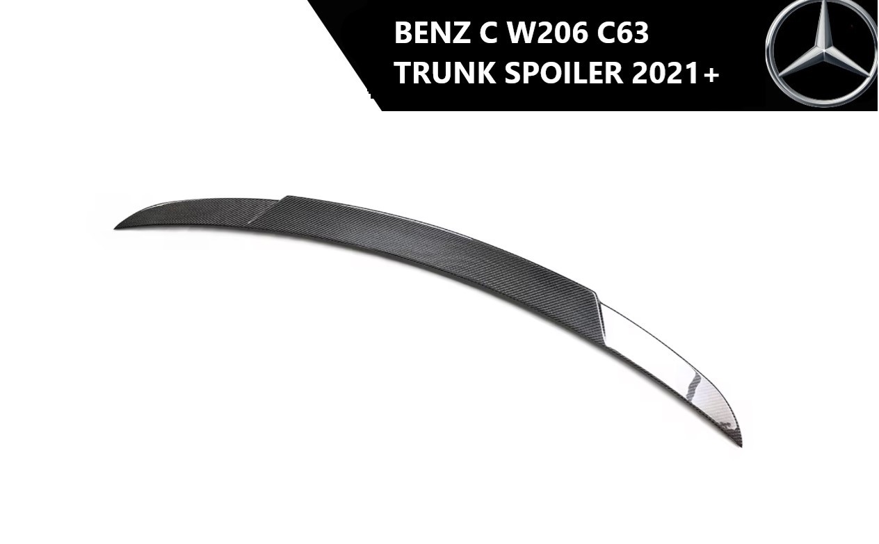 Mercedes C W206 C63 spoiler 2021+