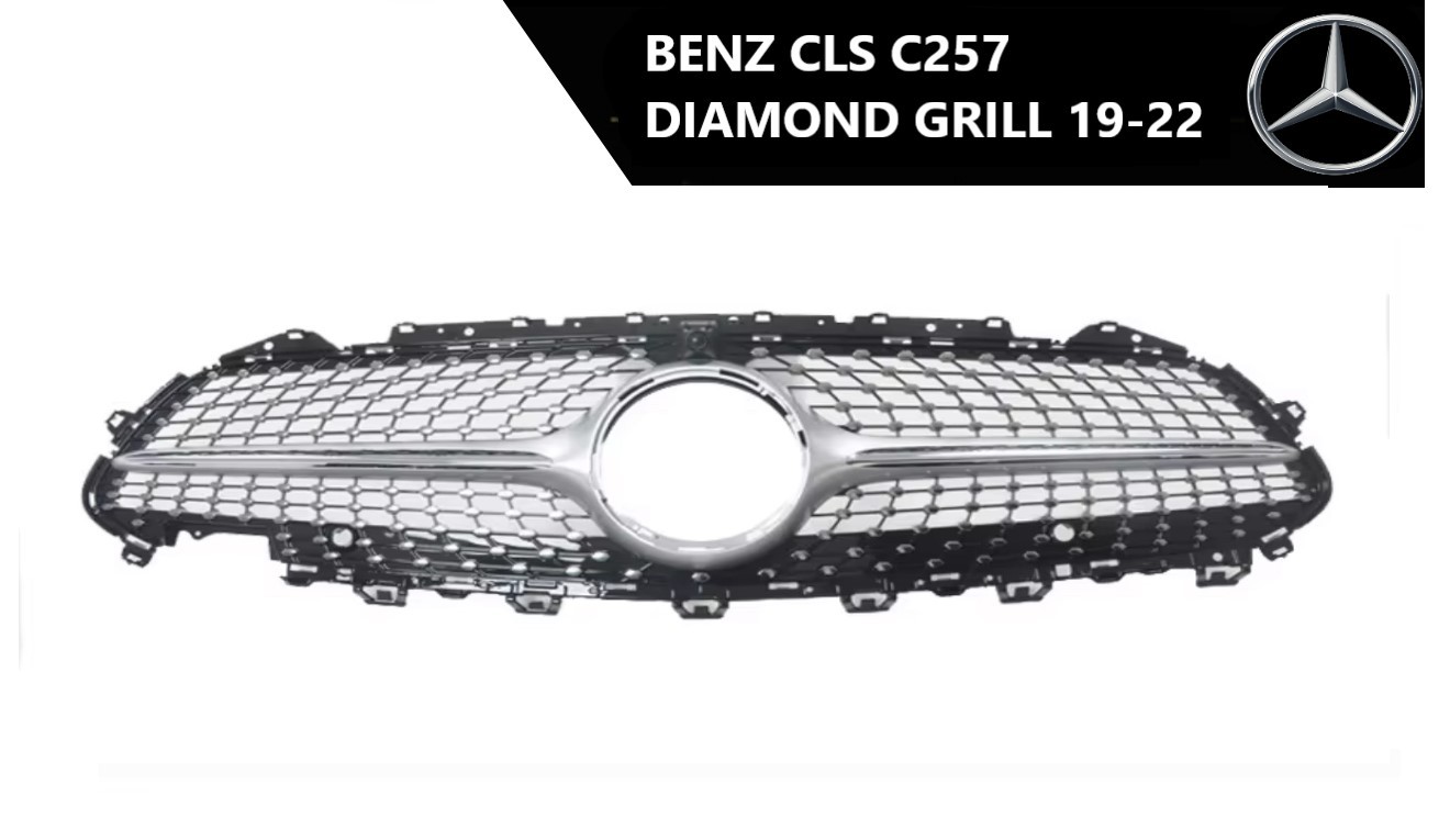 Mercedes CLS C257 diamond prednji grill 19-22