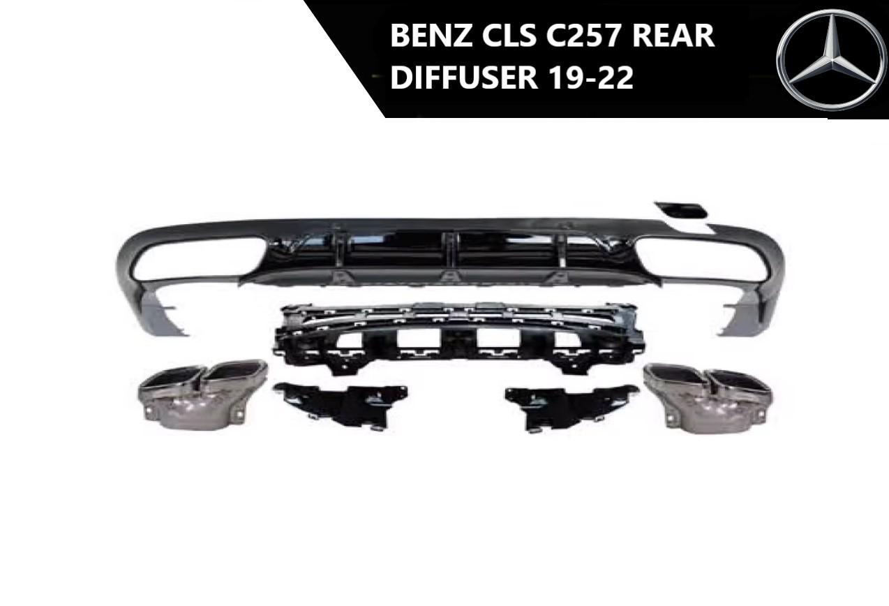 Mercedes CLS C257 zadnji difuzor 19-22