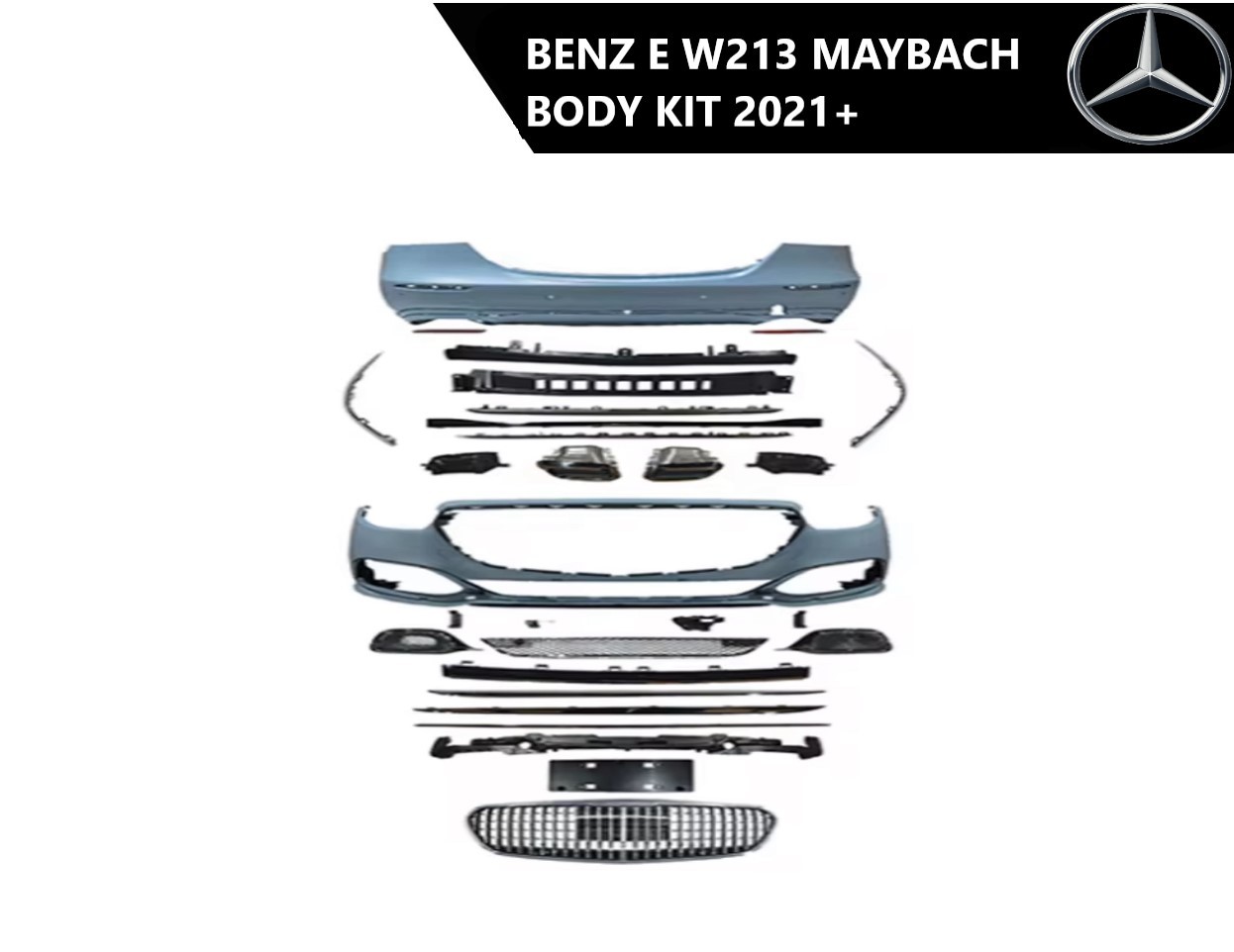 Mercedes E W213 maybach body kit 2021+