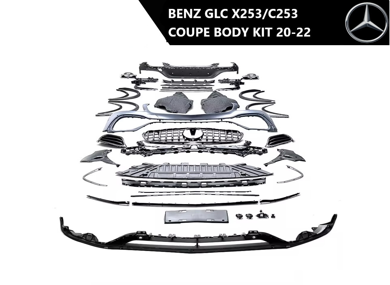 Mercedes GLC x253/c253 coupe body kit 20-22