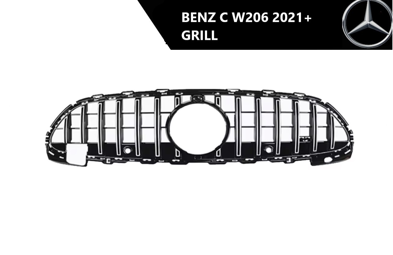 Mercedes C W206 prednji grill 2021+