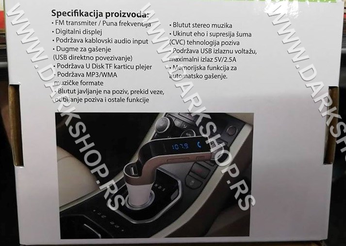 BLETOOTH+MP3 NA UPALJAC