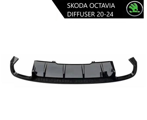Skoda octavia A7 20-24 zadnji difuzor