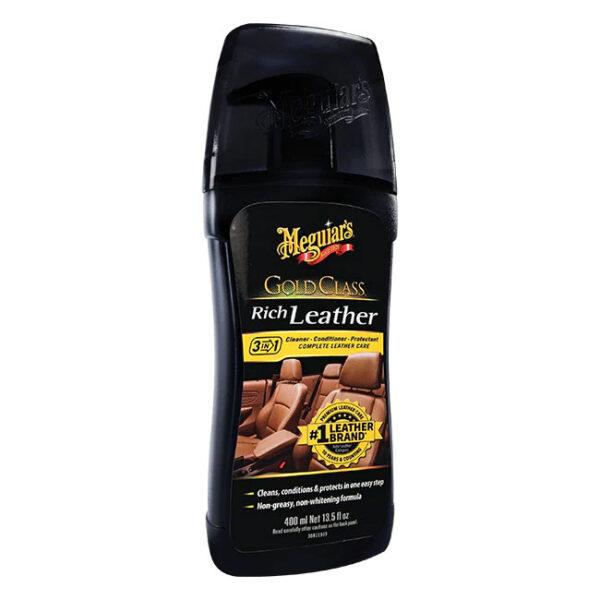 Meguiar’s gold class rich leather cleaner conditioner