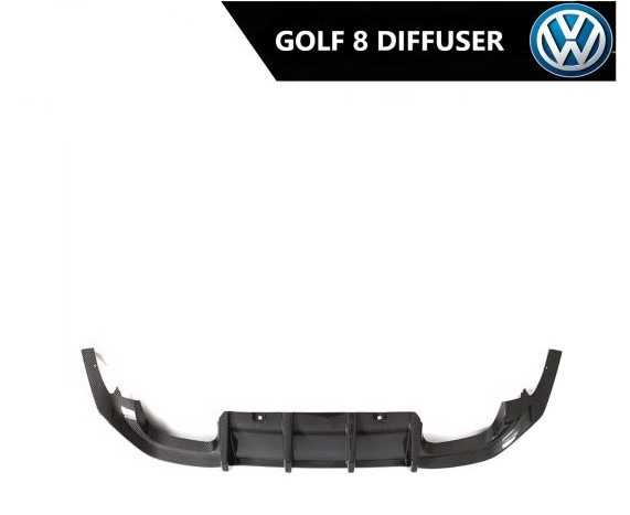 VW Golf 8 zadnji difuzor