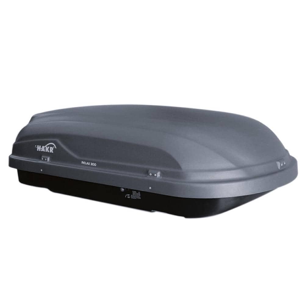 Krovni kofer 300L sivi – Hakr Relax 300 HV0840