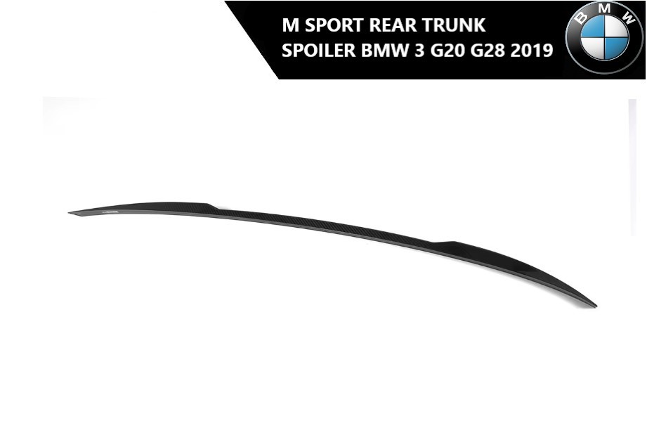 BMW 3 G20 M sport spoiler 2019