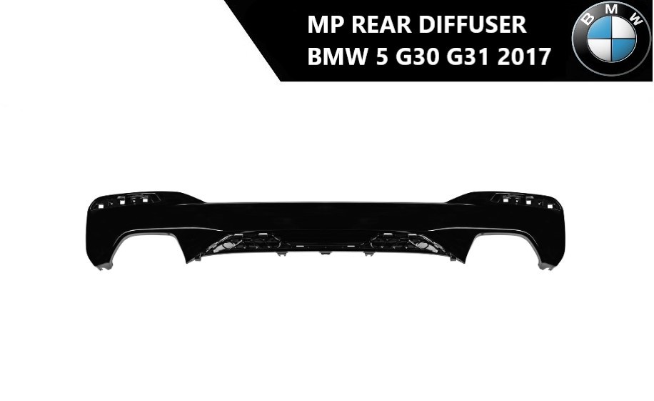 BMW 5 G30 MP zadnji difuzor 2017