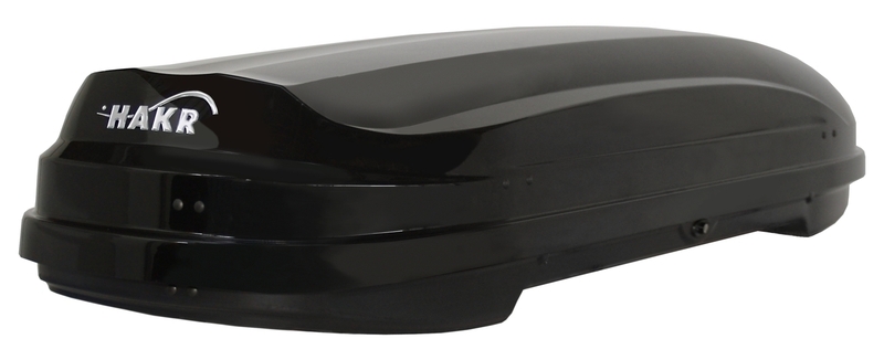 KROVNI KOFER HAKR/MAGIC 350 LITARA CRNI METALIK