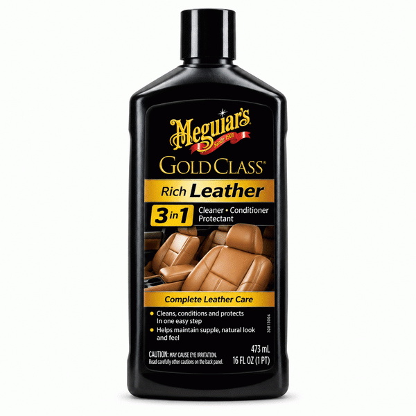 Meguiar’s gold class rich leather cleaner conditioner