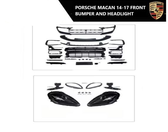 Porsche macan prednji branik i farovi