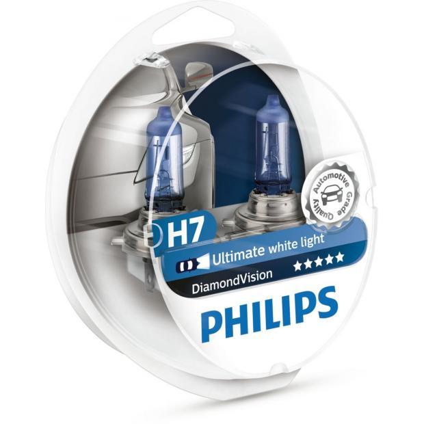 H7 PHILIPS DIAMOND VISION/5000 K XENON LOOK