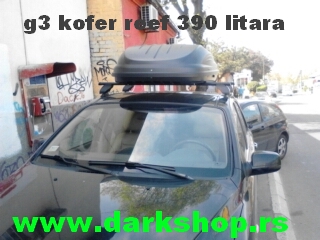 REEF KOFER 390 LITARA CRNI KARBON MAT