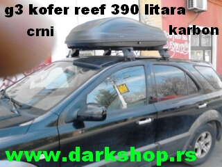REEF KOFER 390 LITARA CRNI KARBON MAT